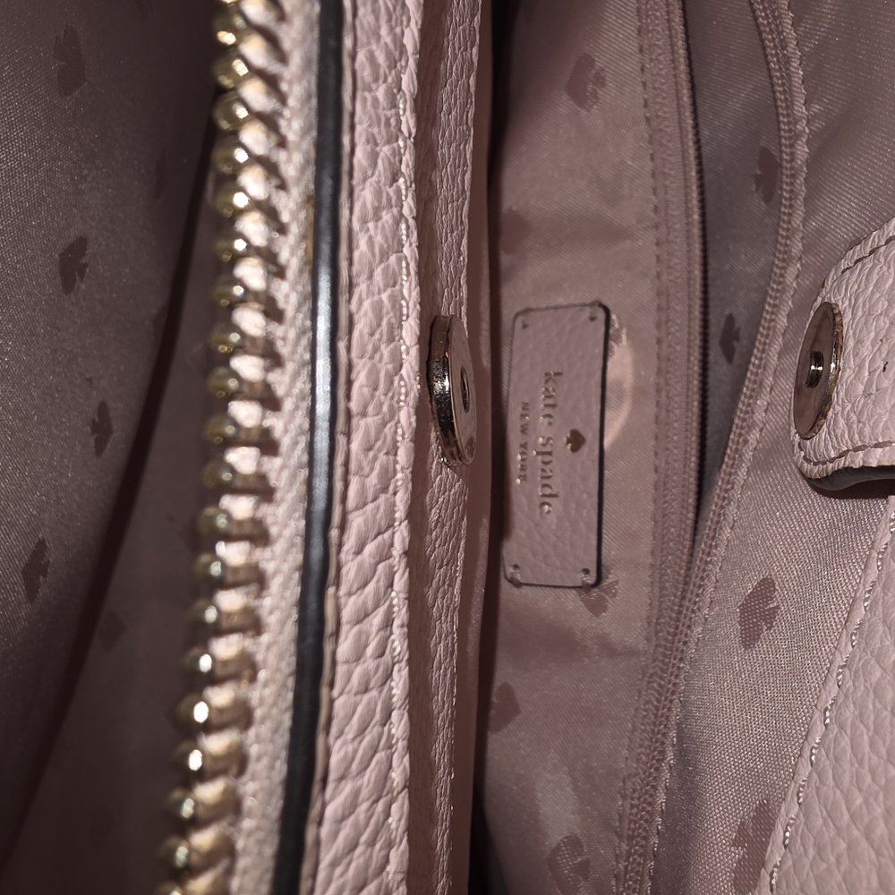 Kate Spade Pink Leather Tote Bag - Picture 11 of 11